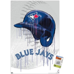 Trends International MLB Toronto Blue Jays - Drip Helmet 22 Unframed Wall Poster Prints - 1 of 4