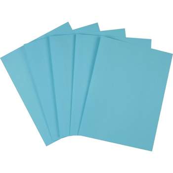   Basics 50% Recycled Color Printer Paper - Blue, 8.5 x  11 Inches, 1 Ream (500 Sheets) : Office Products