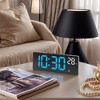 REGALWOVEN Voice Wake-Up Alarm Clock Dual Alarms 6.8"L x 0.9"W x 2.6"H1 Pc - 2 of 4
