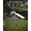 Large Outdoor Chicken Coop with Waterproof and UV-Resistant Roof - Spacious Heavy-Duty Chicken Run Enclosure for Safe and Comfortable Living - 4 of 4