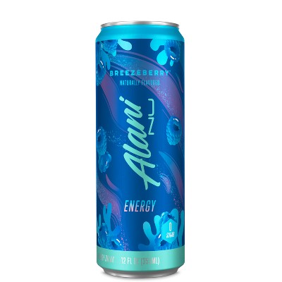 Alani Breezeberry Energy Drink -12 fl oz Can