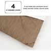 Bedsure Comforter Set – Soft All-Season Bedding with Cationic Dyed Fabric - 4 of 4