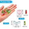 Unique Bargains Jewelry Making Craft Embellishments Tulip Flower Crystal Glass Beads - 2 of 4
