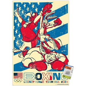 Trends International Looney Tunes x Team USA - Boxing Unframed Wall Poster Prints - 1 of 4