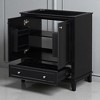 29.5" Bathroom Vanity Base Only, Solid Wood & MDF Cabinet with Adjustable Shelf, Storage Drawer, No Sink Included - 4 of 4