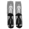 Mens Star Wars Darth Vader and Stormtroopers Crew Socks - 3 of 4