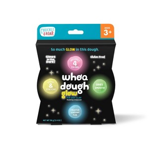 Chuckle & Roar Whoa Dough Glow In The Dark - Air Dry Clay - 1 of 4