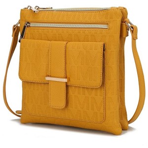 MKF Collection Janni Signature Embossed Crossbody Bag by Mia K - 1 of 4