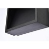 Elegant Lighting Raine Integrated LED wall sconce in silver - 3 of 4