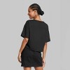 Women's Short Sleeve Relaxed Fit V-Neck Cropped T-Shirt - Wild Fable™ - image 3 of 3