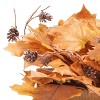 Artificial Plant - Faux 30" Maple Leaf Potted Arrangement - FXP1066 - Orange/Yellow - Safavieh - 3 of 4