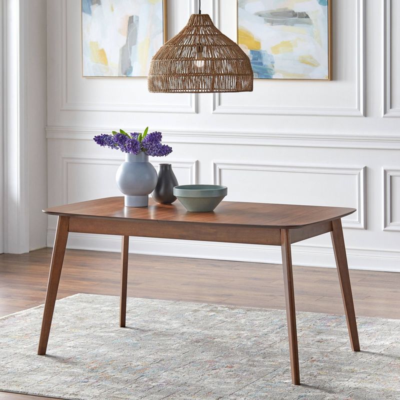 Wave Rectangular Butterfly Dining Table Walnut - Buylateral, 3 of 12