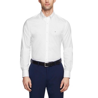 Tommy Hilfiger Mens Classic Button Up Shirt