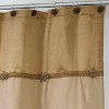 Avanti Braided Medallion Shower Curtain - 3 of 3