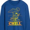 Men's - Peanuts - Chill Long Sleeve Graphic T-Shirt - 2 of 4