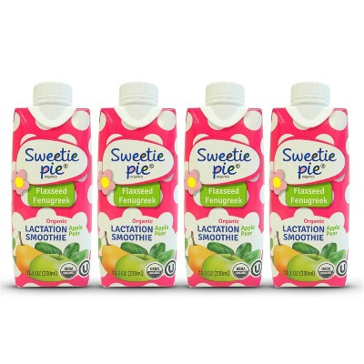  Sweetie Pie Organics Lactation Smoothie - 4pk 