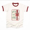 Y'all Are Nuts Nutcracker - Women's Ringer Graphic T-Shirt - 2 of 4