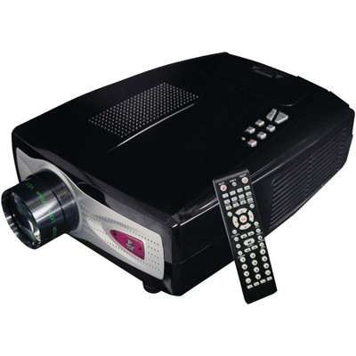Multimedia Widescreen Projector for Home Theater with 1080P Resolution, Dual Speakers, + All Devices Compatibility