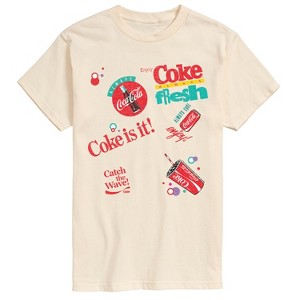 Men's - Coca-cola - Coke Multi Hit Short Sleeve Graphic T-Shirt - 1 of 3