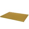 O'Creme Quarter Size Rectangular Gold Foil Cake Board, 1/2" Thick, Pack of 5 - 3 of 3