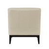 NicBex Luxury Leather Accent Chair, Modern Living Room Chair with Cushioned Seat & Back with Reinforced Solid Wood Frame, Beige - 4 of 4