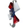 Northlight 21.25" Red, White and Blue Christmas Wreath Hanger - image 2 of 4