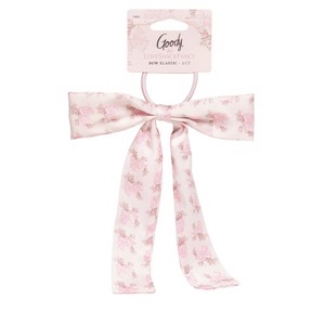 Goody x LoveShackFancy Ruffle Bow Hair Clip - Rosa Beaux - 1 of 4