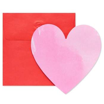 10ct Blank Note Cards Heart