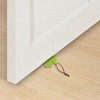 Unique Bargains Door Stop Four-Leaf Grass Door Stop Rubber Pink 2.52"x3.27"x0.83" 1 Pcs - 2 of 4