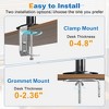 PAGED Monitor Arm for 17-32 inch Computer Screens,Adjustable Monitor Mount for 1 Monitor,Convenient Monitor Stand - 4 of 4