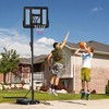 Soozier 7.7-10' Basketball Hoop with 43" Shatterproof Backboard, Wheels and Fillable Base - 3 of 4
