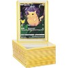 Monster Top Loaders for Trading Cards - 25, 3x4" Clear Hard Plastic Protector w Yellow Border- Compatible w Yugioh, Sports & More - 3 of 4
