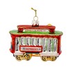 Kurt Adler Glass Ornament for Christmas Tree, San Francisco Cable Car - 3 of 4