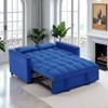 PAGED 54" Pull-out Couch Sofa, Convertible Sleeper Sofa Bed with Premium Upholstery & Sturdy Design, Space-Saving Compact Furniture for Small Spaces - 3 of 3