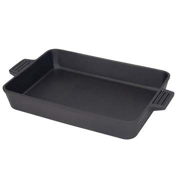 Anolon Advanced Bakeware Nonstick Rectangular Cake Pan, 9-Inch x 13-Inch,  Gray with Silicone Grips