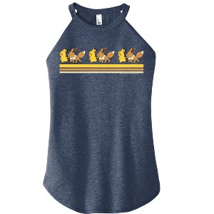 Women's - Pokémon - Pikachu and Eevee Graphic High Neck Tank - 1 of 3