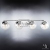 Urban Ambiance Luxury Modern Bath Fixture,  6-3/4"H x 33"W,  Polished Chrome Finish, UHP2622 - 3 of 4