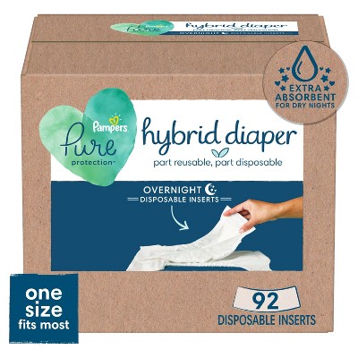 Image of Pampers Pure Hybrid Disposable Inserts - (Select Count)