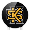 Kennesaw State Owls Logo Acrylic Cake Topper Party Decoration for Wedding Anniversary Birthday Graduation - 3 of 4