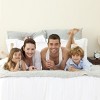 PiccoCasa Silky Satin Soft Cooling Smooth Envelope Closure Pillowcases - 2 of 4