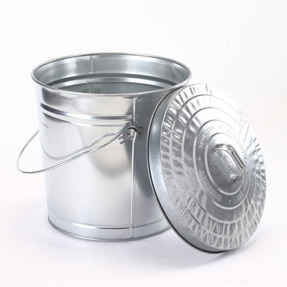 Birds Choice 10 gal Galvanized Steel Locking Lid Seed Can: Squirrel-Proof, Water Tight Storage