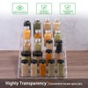 Unique Bargains Clear Acrylic Spice Rack Organizer for Kitchen Countertop Cabinet - image 3 of 4