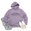 Simply Sage Market Women's Graphic Hoodie Football Junkie - 2 of 3