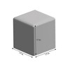 Sorra Home Subrella Bean Fabric Outdoor Patio Pouf - 4 of 4