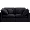 Meridian Furniture,Indulge Velvet Modular Sofa - 4 of 4