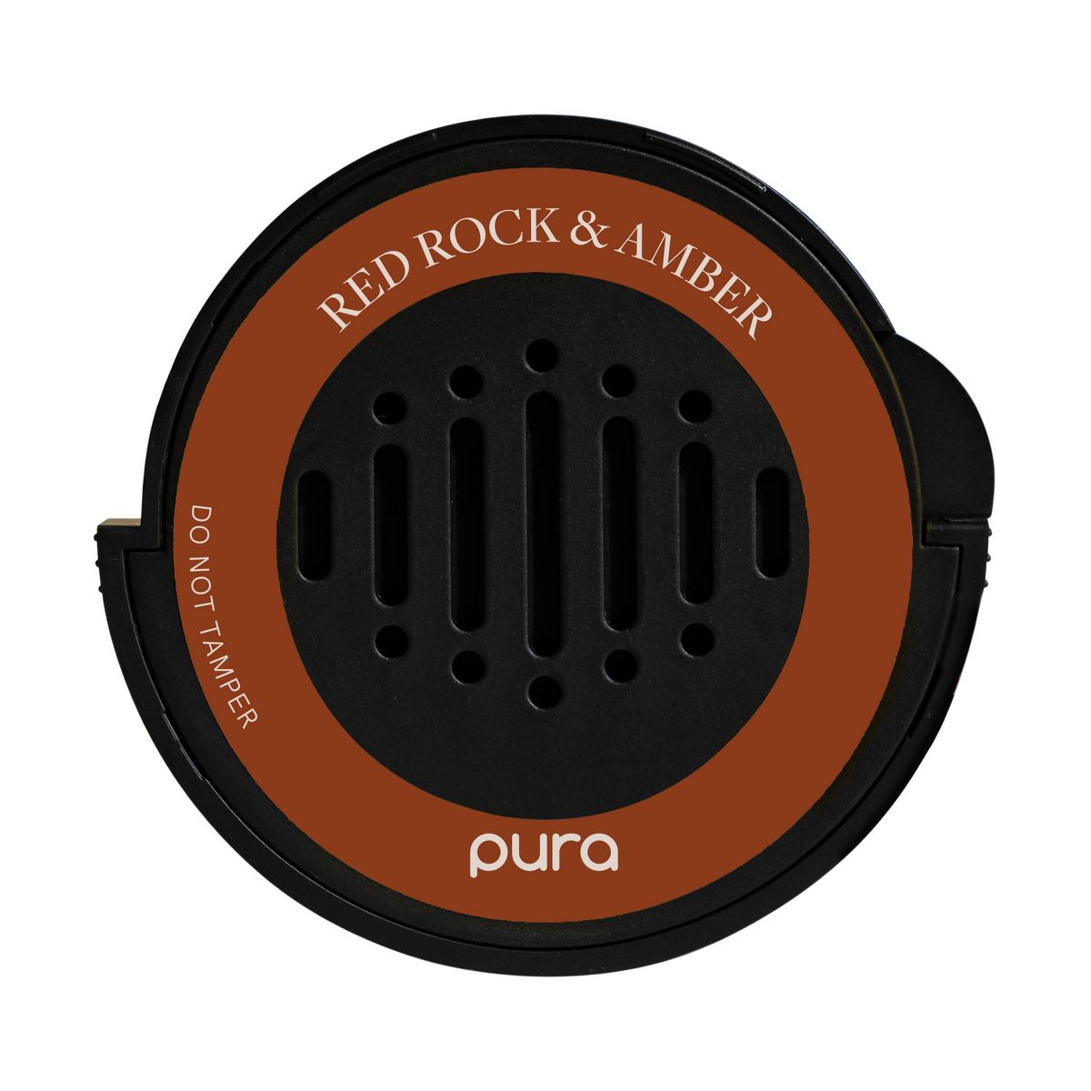 Pura Red Rock and Amber Car Fragrance Refill: Geranium & Sandalwood Scent, 0.176 Net Wt