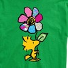 Men's - Peanuts - Woodstock With Flower And Pattern Short Sleeve Graphic T-Shirt - 2 of 4