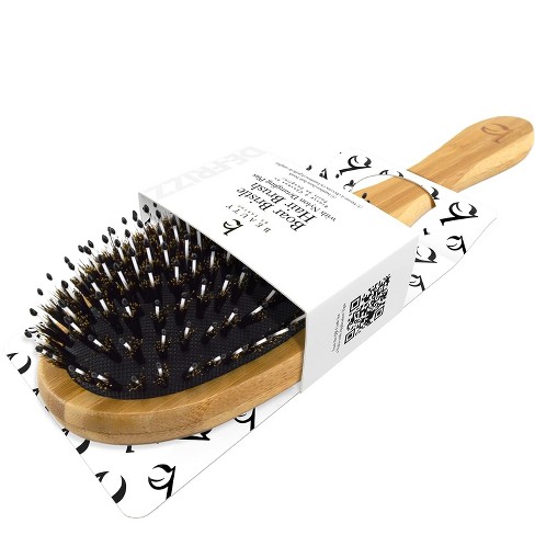 Boar Bristle & Nylon Hair Brush Oval -static Paddle Comb Scalp Massage Hair  Care Tool