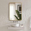 Lyngins 22x30 Inch Bathroom Mirrors,Rectangular Wall Mirrors,Metal Frame 4mm HD Decorative Mirrors,Aluminum Vanity Mirrors for Bathroom,Bedroom - 2 of 4