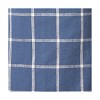 tag Classic Check Slub Bib Apron with Large Pocket and Waist Tie Blue, One Size Fits Most, Machine Wash, Blue - 2 of 2